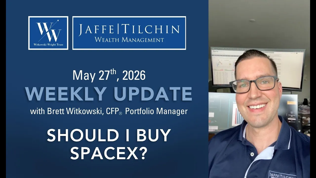 Weekly Update | Should I Buy SpaceX? | May 27, 2026