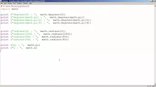 Python - Trigonometric Misc Functions