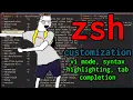 Download Lagu zsh: Syntax Highlighting, vi-mode, Autocomplete, more