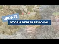 Update on Storm Debris Removal