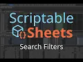 Scriptable Sheets Search Filters