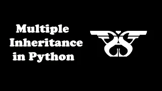 24 Multiple Inheritance in Python Example Object Oriented Programming Python Tutorial