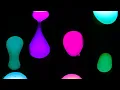 10 hours of relaxing music with 4 multi-colored lava lamps to help you fall asleep