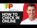 HOW TO CHECK IN ONLINE ON TAP PORTUGAL 2026