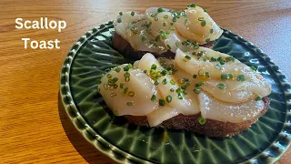 My Favorite Bite in All of Philly Scallop Toast Little Fish