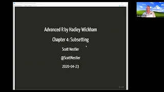 Advanced R Book Club Chapter 4 Subsetting 2020-04-23 advr01