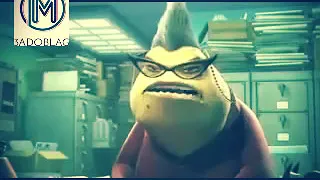 وشوشني مع شلبي اصحي ياشلبي من كرتون شركة المرعبين المحدوده أداء عاليه هتموت ضحك 