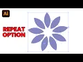 Repeat Option in Adobe Illustrator
