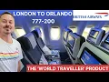 British Airways Boeing 777-200 from London Gatwick to Orlando International World Traveller
