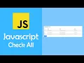 Javascript - Check all checkboxes using jquery and javascript