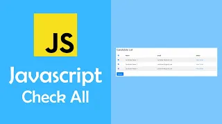 Javascript - Check all checkboxes using jquery and javascript