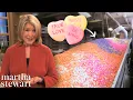 Learn How Sweetheart Candies Are Made Martha Stewart