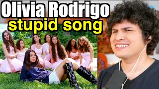 Vocal Coach Reacts to Olivia Rodrigo - stupid song (music video)