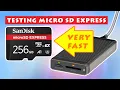 Download Lagu Testing MicroSD Express: Very Fast SD Storage