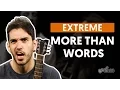 Download Lagu MORE THAN WORDS - Extreme (aula completa) | Como tocar no violão
