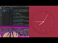 ASMR Programming - Neumorphic Clock Using HTML CSS JavaScript