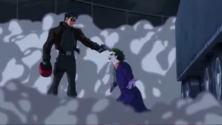 red hood kills the joker fight scene batman death in the family