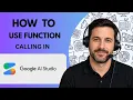 How to Use Function Calling in Google AI Studio Full Guide 2026