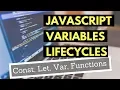 JavaScript Variables Lifecycles ES6 Const and Let Var Functions