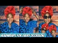 Headwraps for Every Occasion Styling Tips Ideas for African Wedding Headwrap Styles