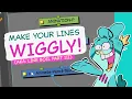 COMPOSITING - EASY WAY to make your lines WIGGLE Harmony