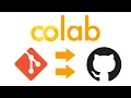 Google Colab Git - Pushing Changes to a GitHub Repo