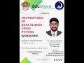 Day -3 Fundamentals of Data Science using Python Missing Data in Pandas