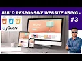 Build A Modern Responsive Website Using Html Css Bootstrap Javascript Part 3