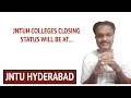 Download Lagu JNTUH COLLEGES CLOSING STATUS WILL BE AT... #jntuhyderabad