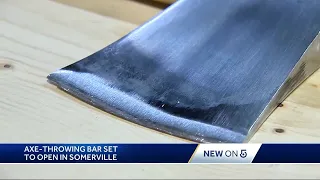 Boston s first axe-throwing bar opens this weekend