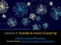 Scalable ML Lecture 4-1 Introduction to Cluster Analysis
