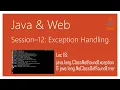 Readymade Exception Classes java lang ClassNotFoundException java lang NoClassDefFoundError