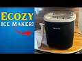 ICE BULLETS?! How to Use the Ecozy IM-BS260C Electric Ice Maker!