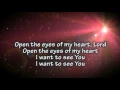 Open the Eyes of My Heart Instrumental with Lyrics