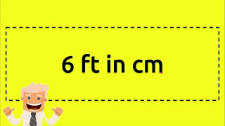 6 ft in cm