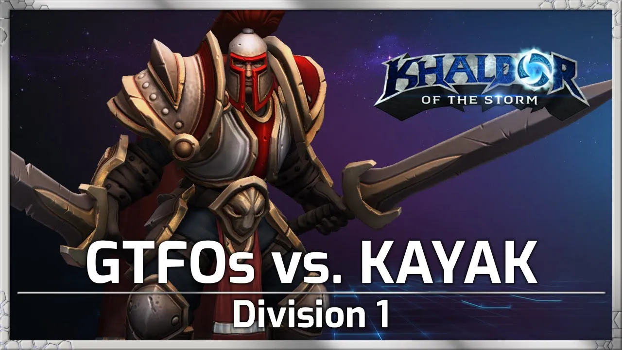 GTFOs vs. Kayak - Division 1 - Heroes of the Storm