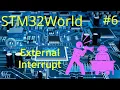 How to use External Interrupts - STM32 Tutorial