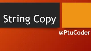 write a program to copy string using strcpy I c programming Question No 27 string copy function