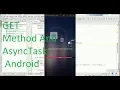 How to request get method by okhttp and Asynctask in android studio 3 0 1