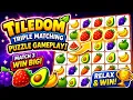 TILEDOM Game s Matche Win Big all max levels Triple Matching Puzzle