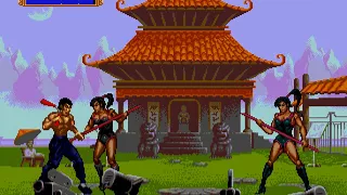 Dragon The Bruce Lee Story Longplay Sega Genesis 60 FPS 