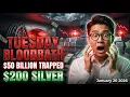 Lagu TUESDAY BLOODBATH Why MLK Day Just Locked $50 Billion in Silver Shorts (The $200 Trap Is Set)