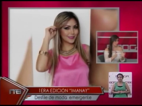 1era Edición Imanay desfile de moda emergente