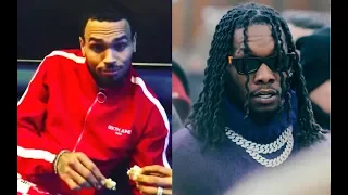 chris brown checks offset after 21 savage jokes says all you gotta do is pull up 