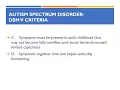 Ch Autism Spectrum Disorder Pervasive Developmental Disorders