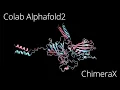 How to use Google Colab Alphafold2 and ChimeraX