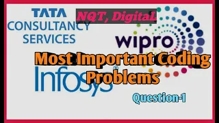 Important Coding Questions-1 Software Brains Campus Placements TCS NQT Digital Wipro Java