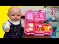 Lagu Packing Lunchbox for Baby doll Morning Routine