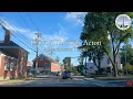 Drive Through Acton MA 4K Summer 2025