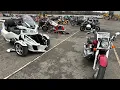 Copart Walk Around - Motorcycles and a Tesla P100D with Ludicrous